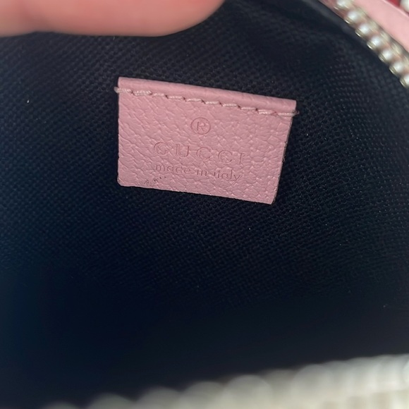 $2,250 GUCCI New GG Psychedelic Round Shoulder Bag GG Logo multicolored pink - Picture 12 of 17